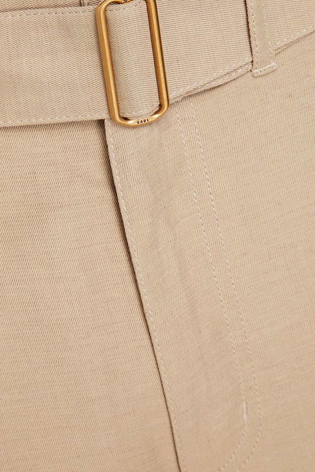 DUNHILL Belted twill cargo pants