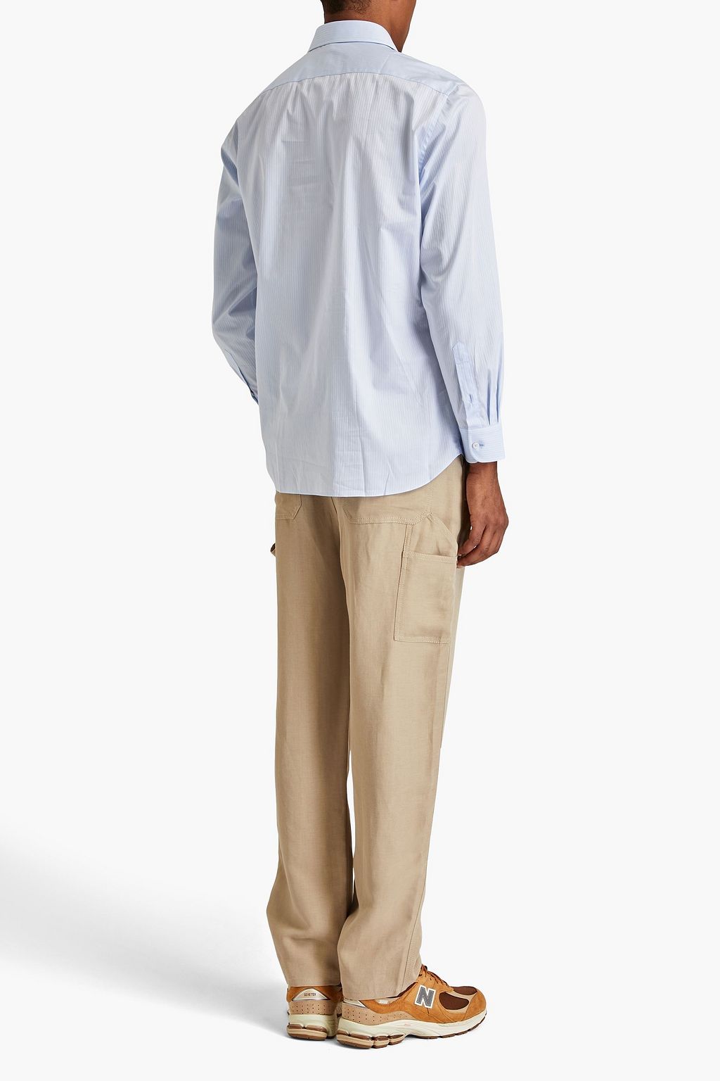 DUNHILL Belted twill cargo pants