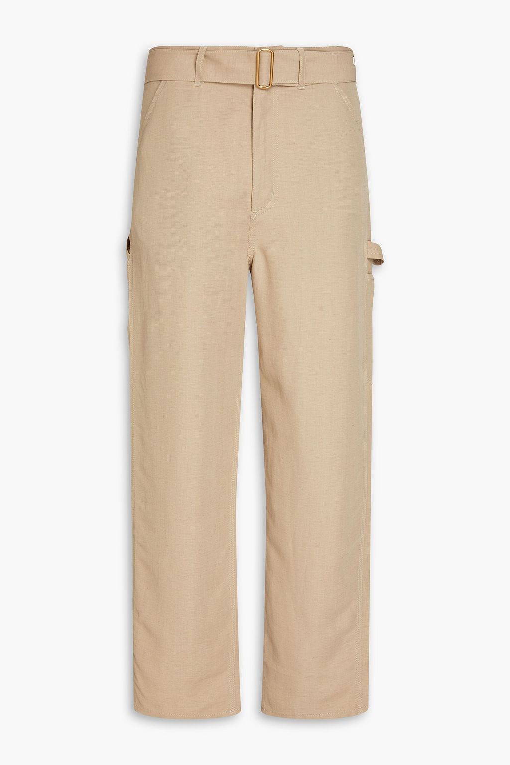 DUNHILL Belted twill cargo pants THE OUTNET