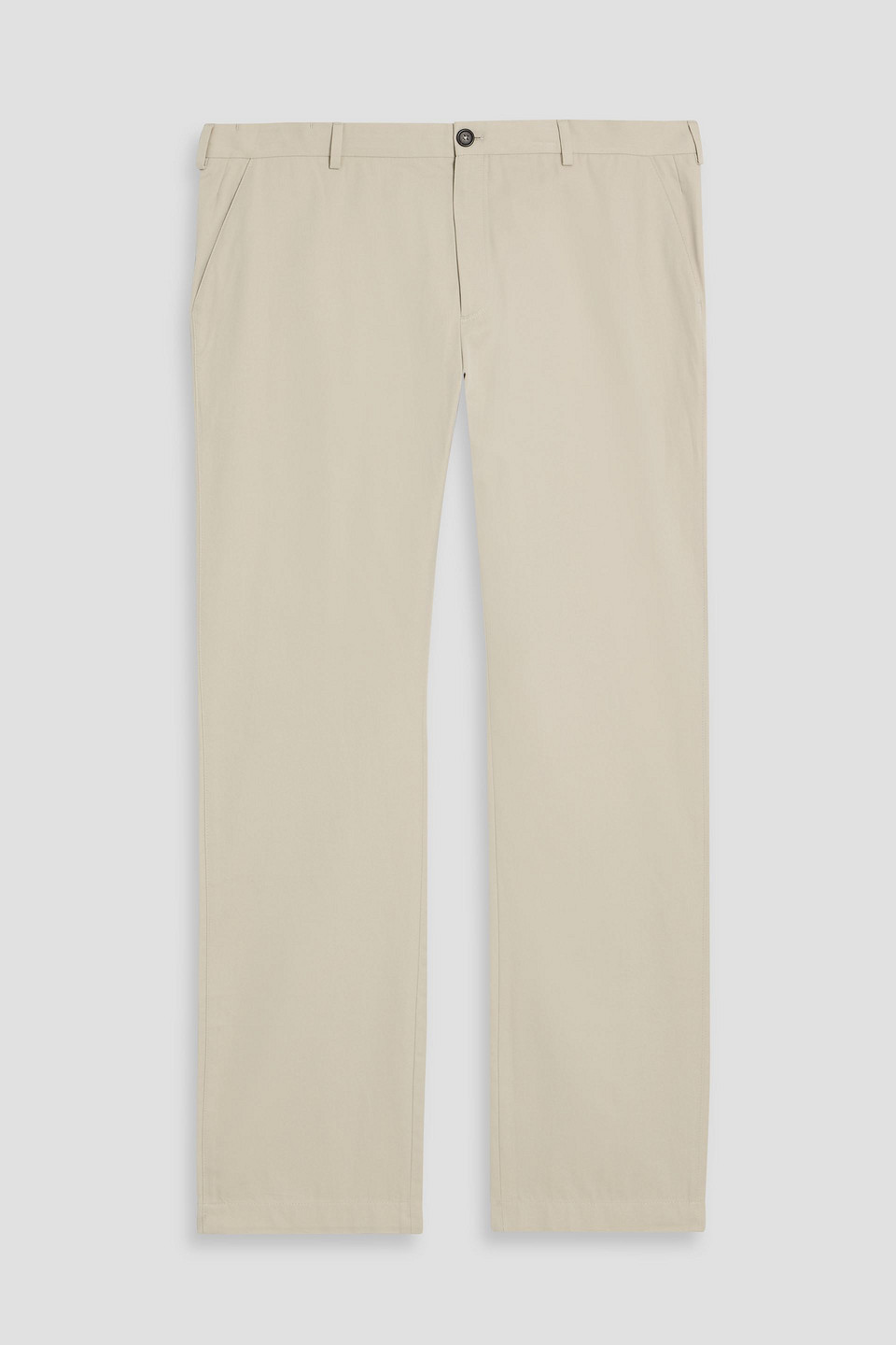 dunhill - slim-fit cotton-twill chinos - neutral - it 54