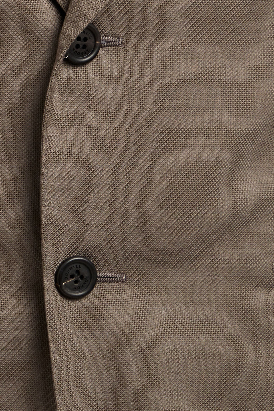 Shop Dunhill Wool Blazer In Taupe