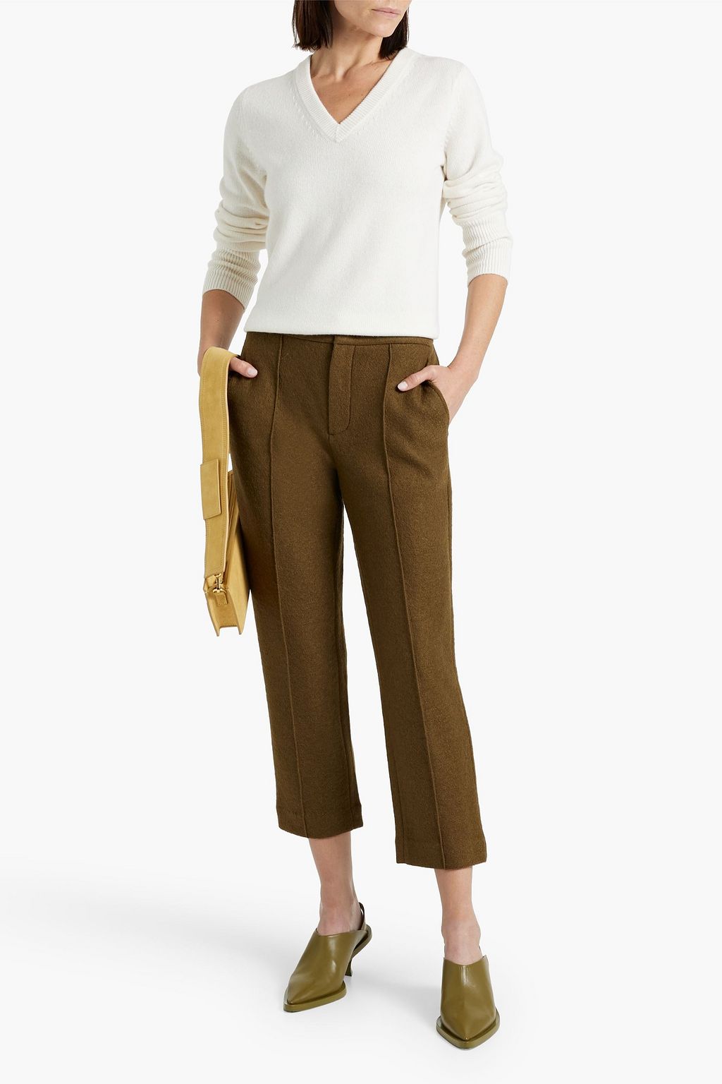 VINCE. Wool and cashmere-blend sweater