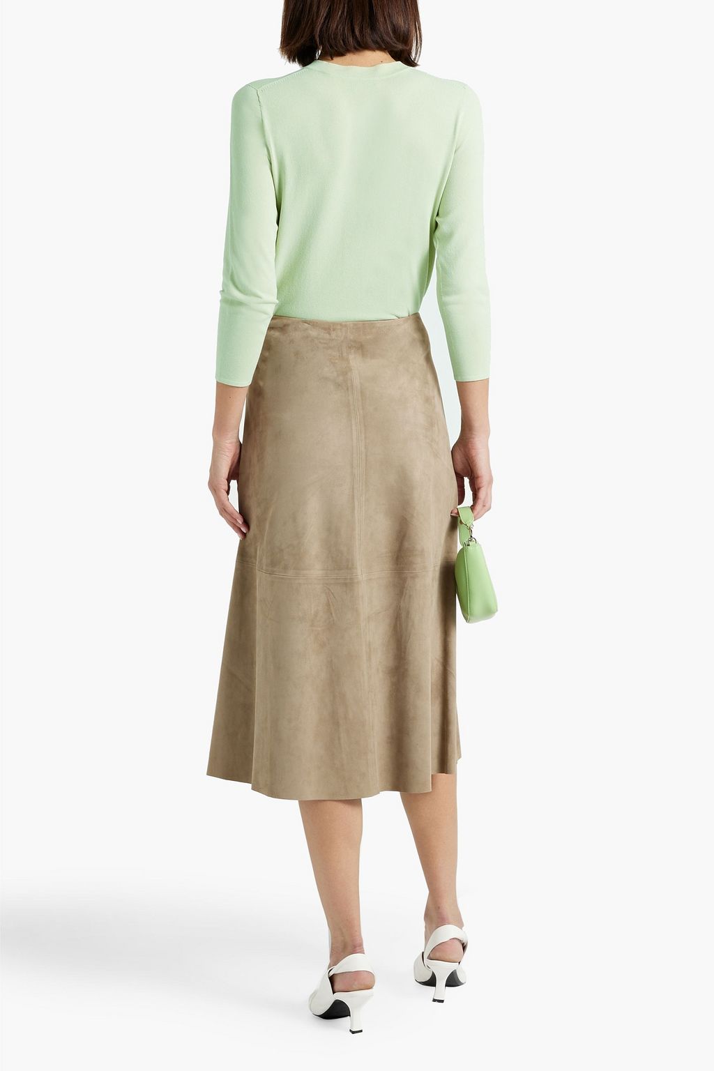VINCE. Stretch-knit sweater