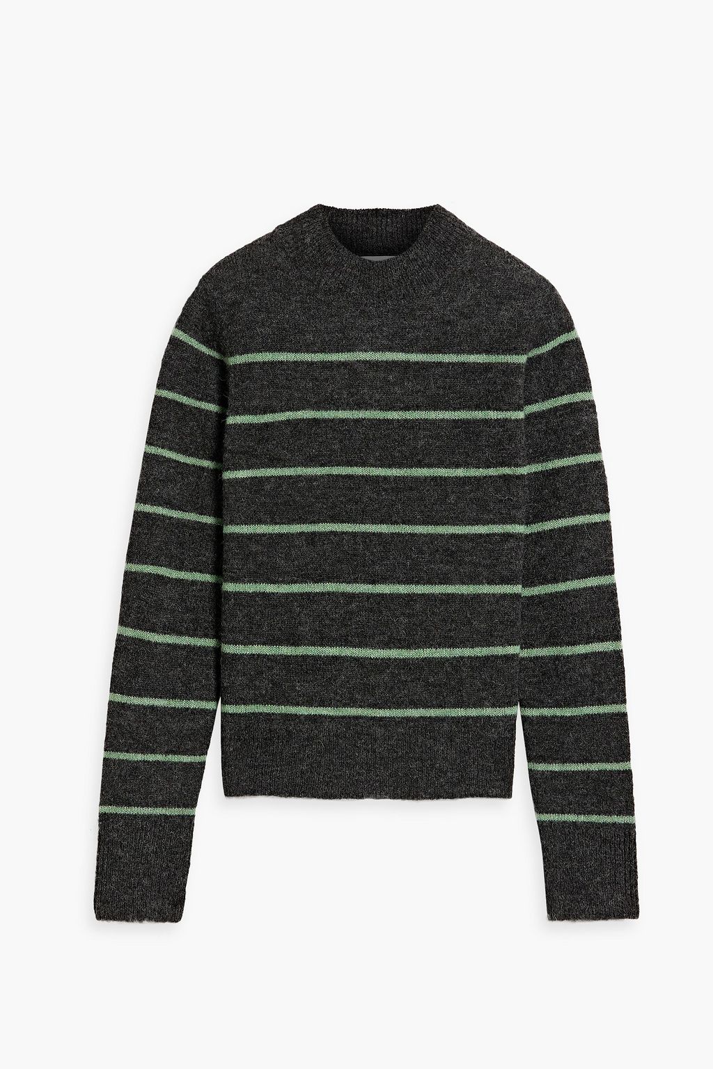 VINCE. Striped alpaca-blend sweater | THE OUTNET