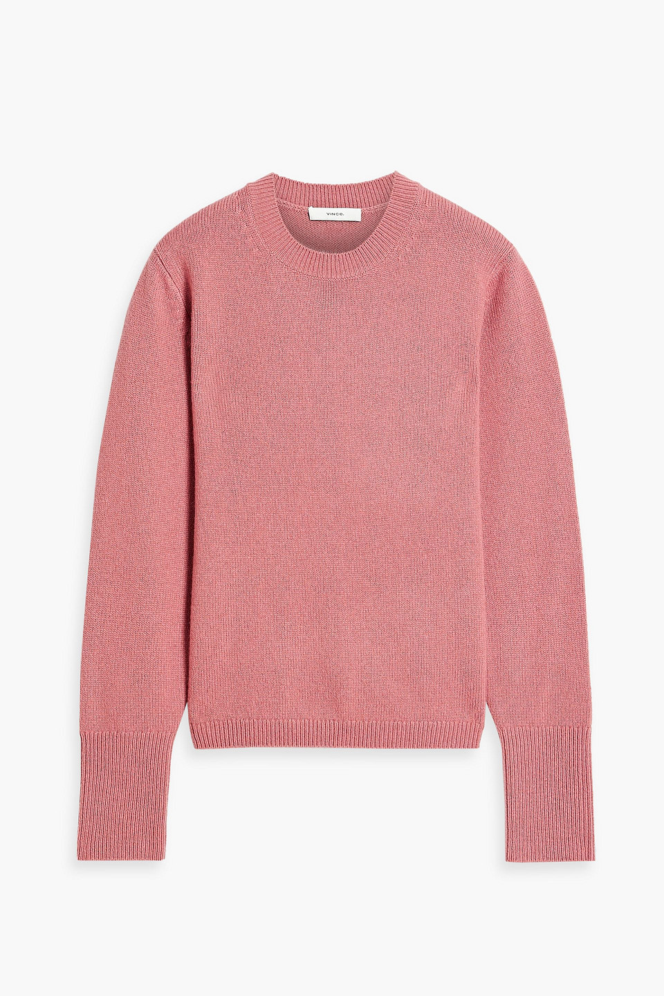 Vince Crewneck Wool & Cashmere-blend Sweater In Antique Rose