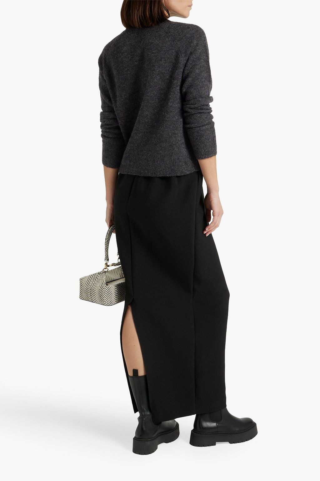 VINCE. Brushed alpaca-blend sweater | THE OUTNET