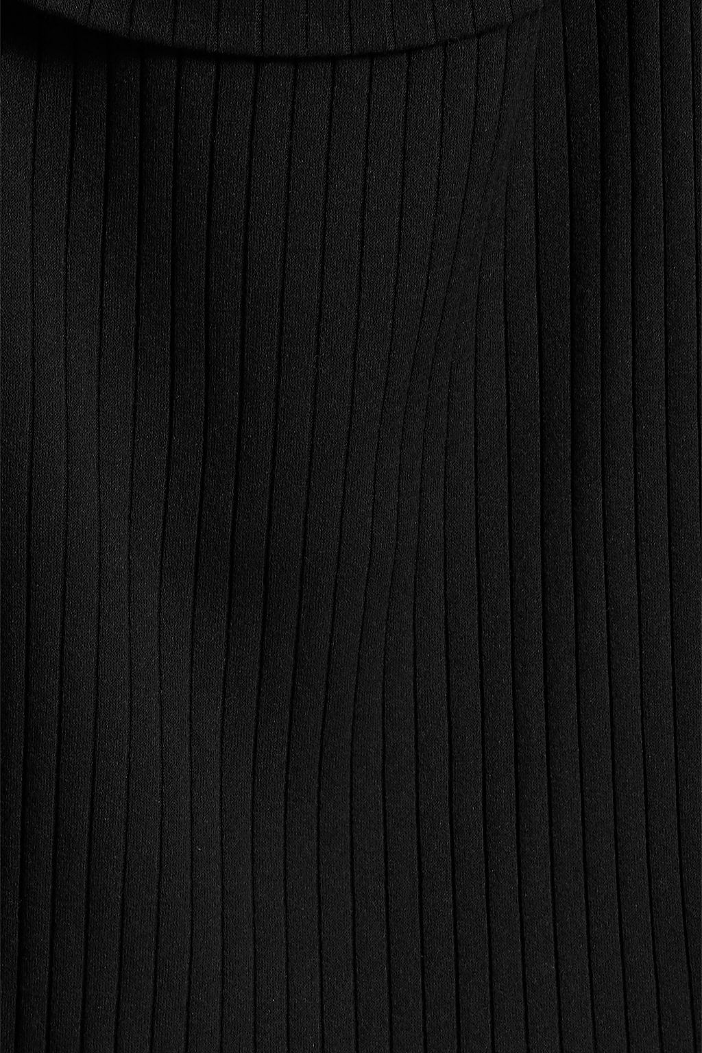 VINCE. Off-the-shoulder ribbed cotton-blend top