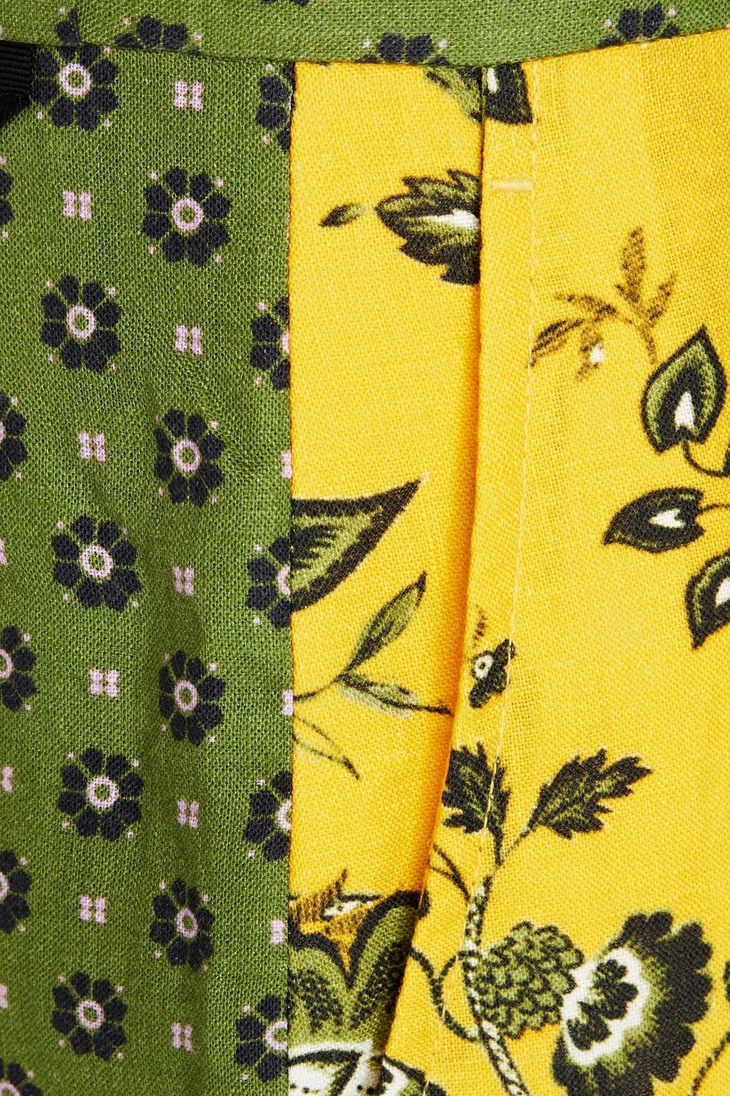 ERDEM Lucas floral-print linen shorts