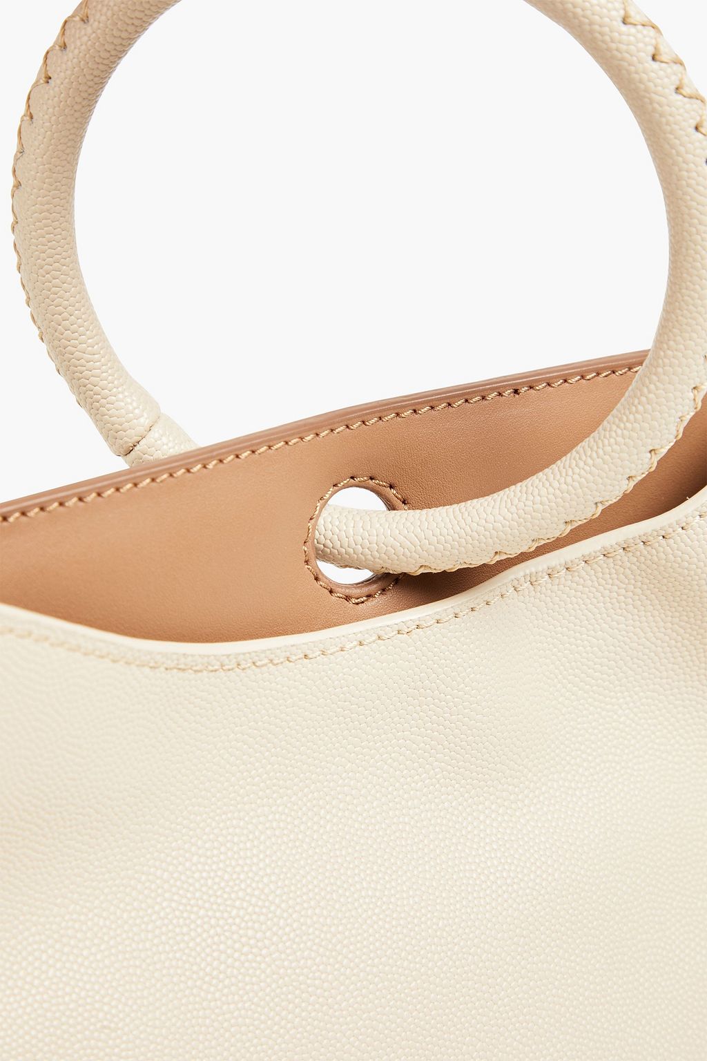 ELLEME Simone textured-leather tote
