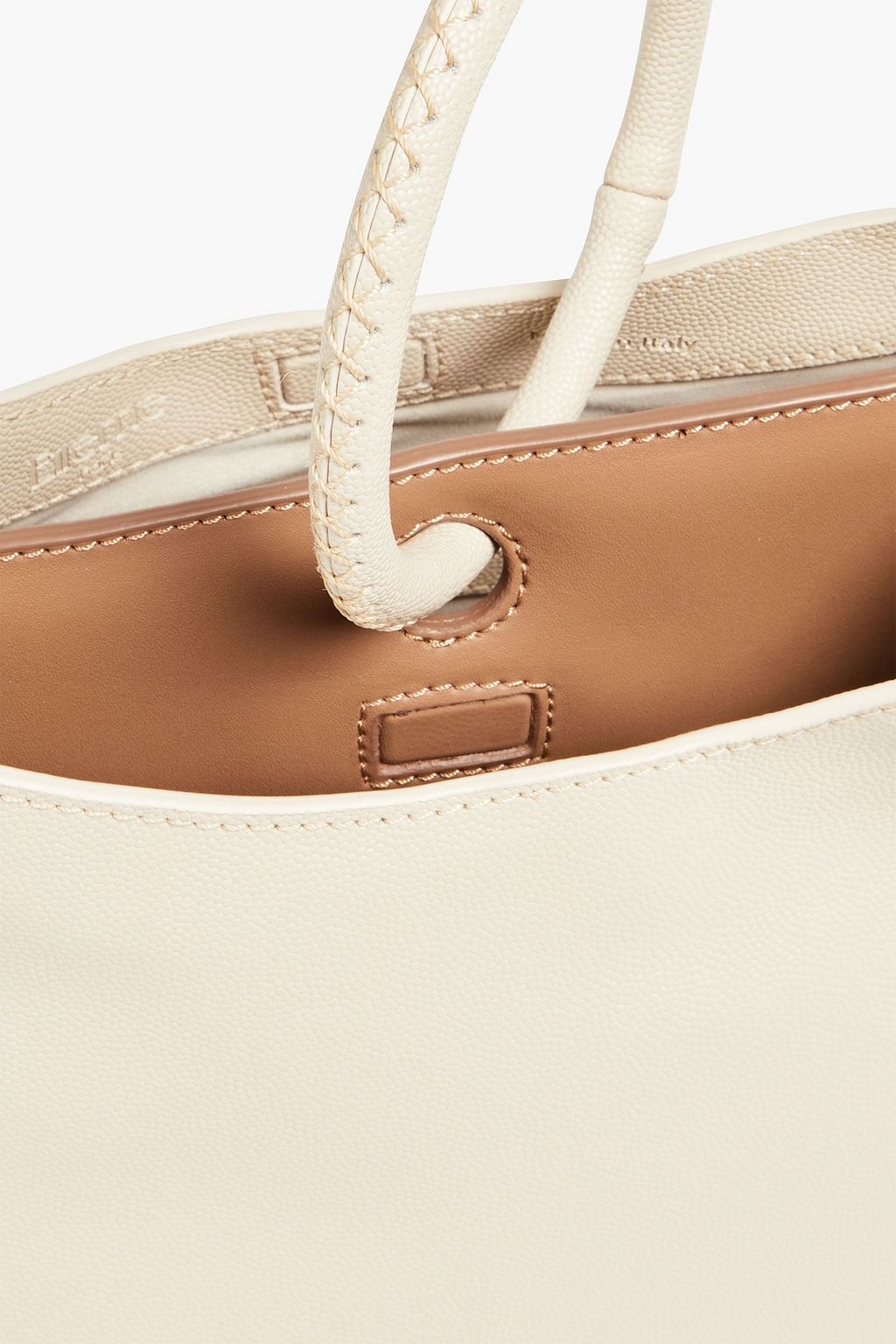 ELLEME Simone textured-leather tote