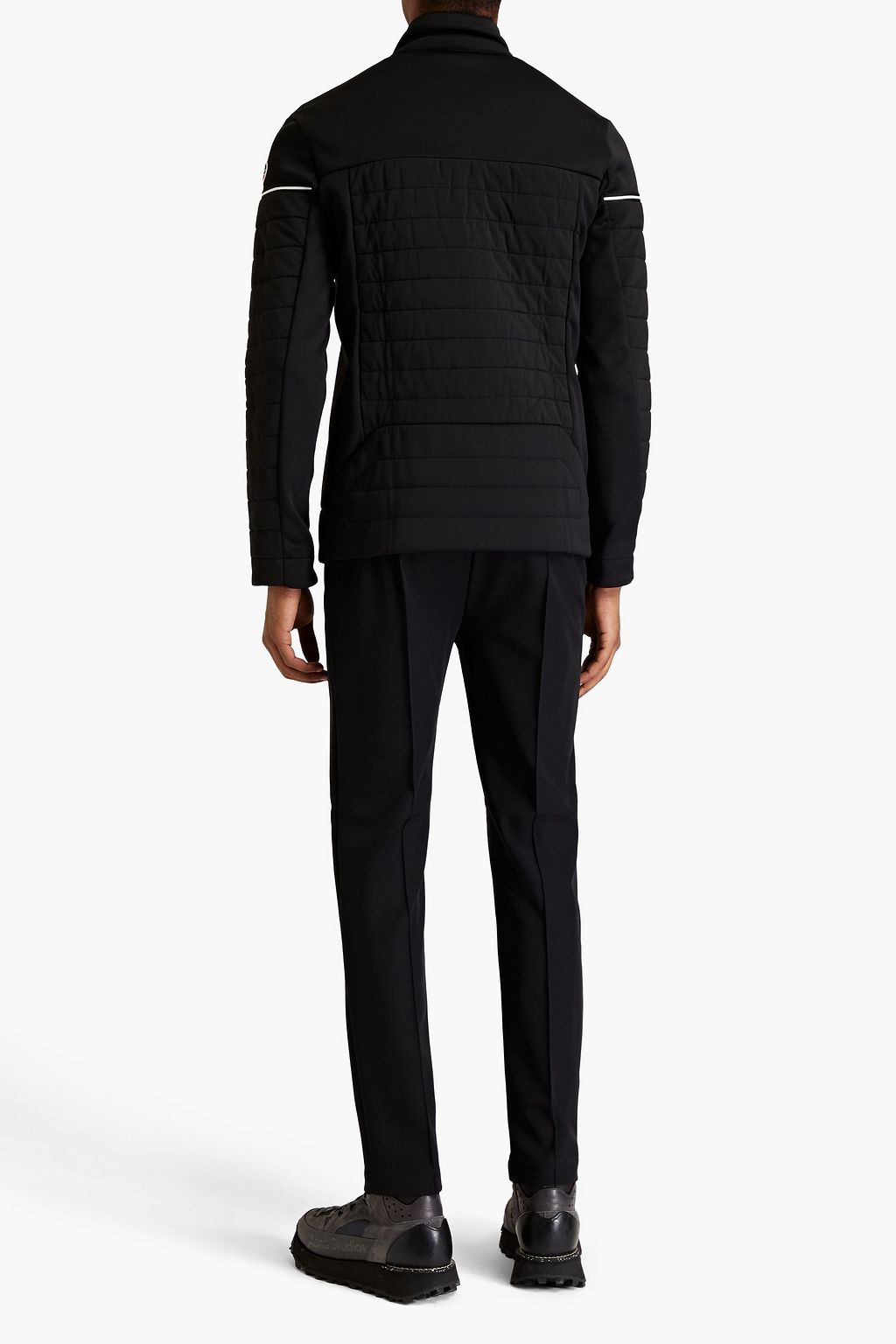 FUSALP Quilted stretch-jersey and shell jacket