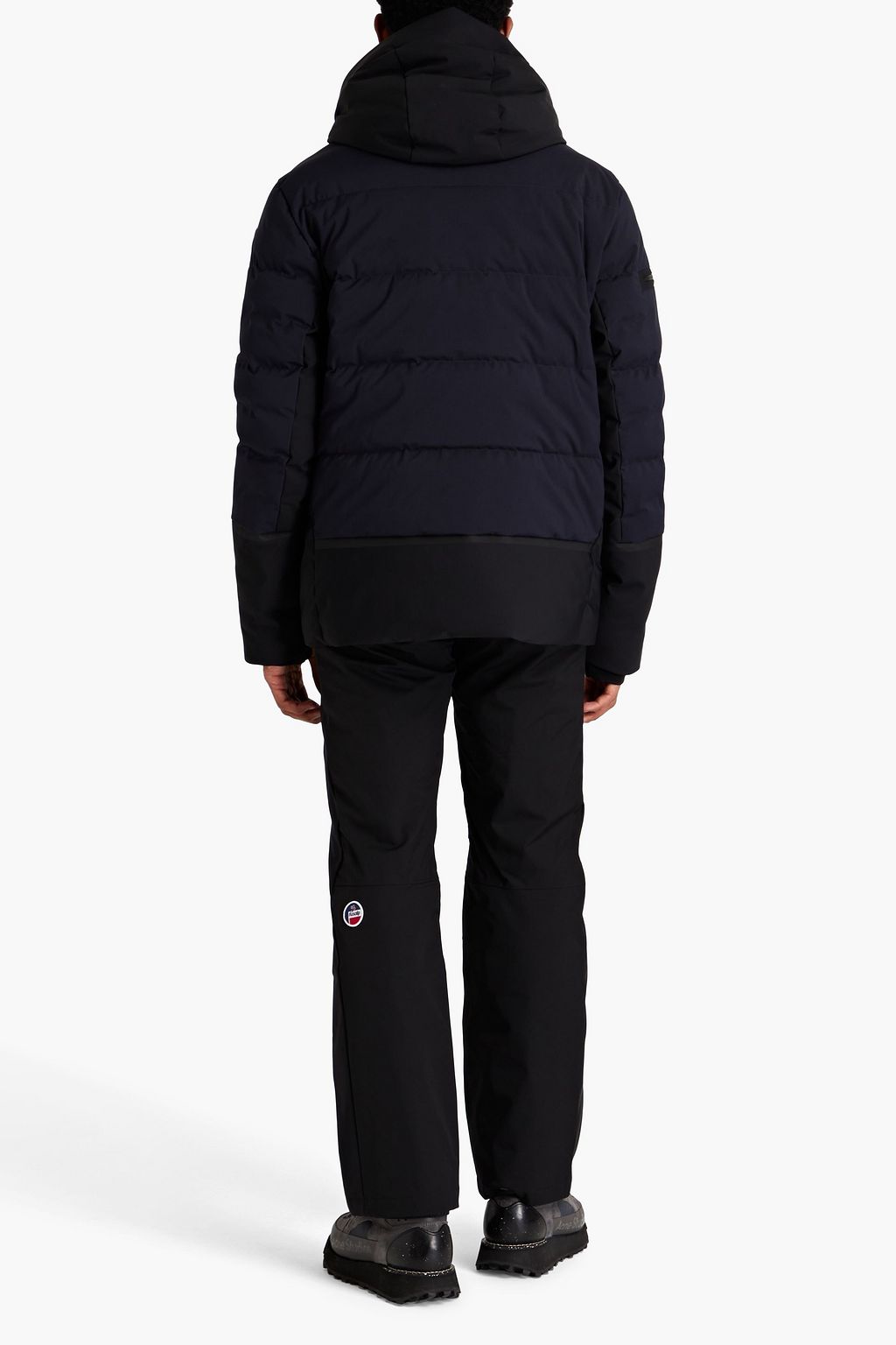 FUSALP Over quilted hooded ski jacket