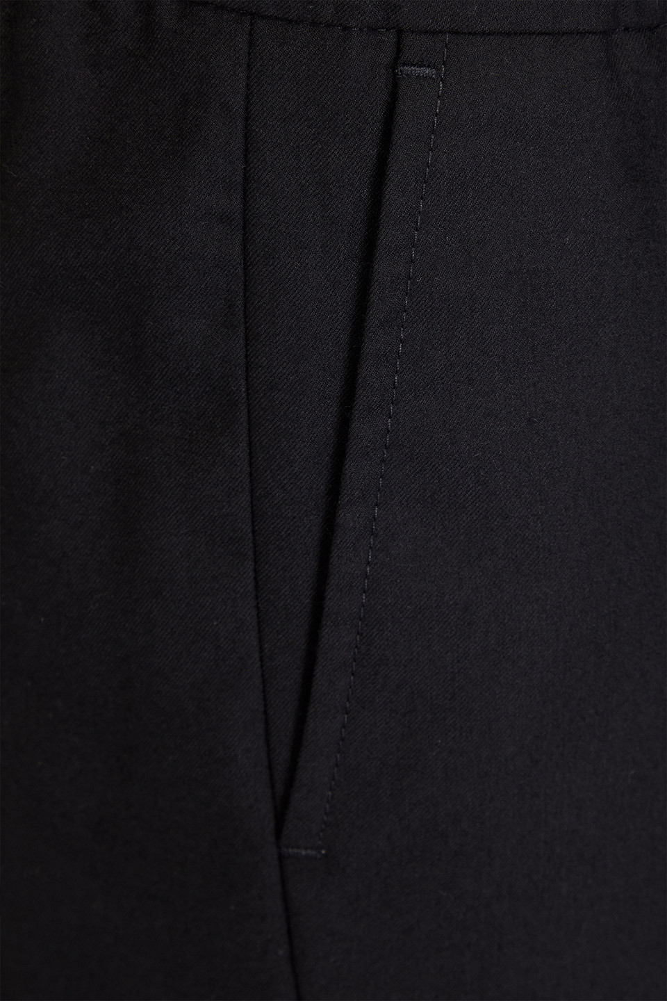 Dunhill Wool-flannel Drawstring Pants In Black