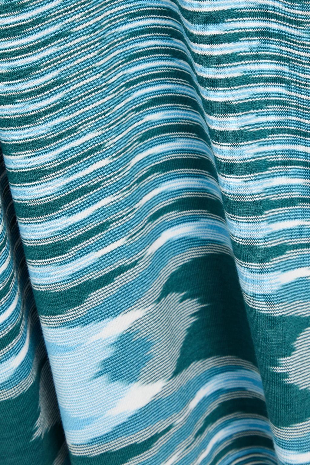MISSONI Space-dyed cotton polo shirt