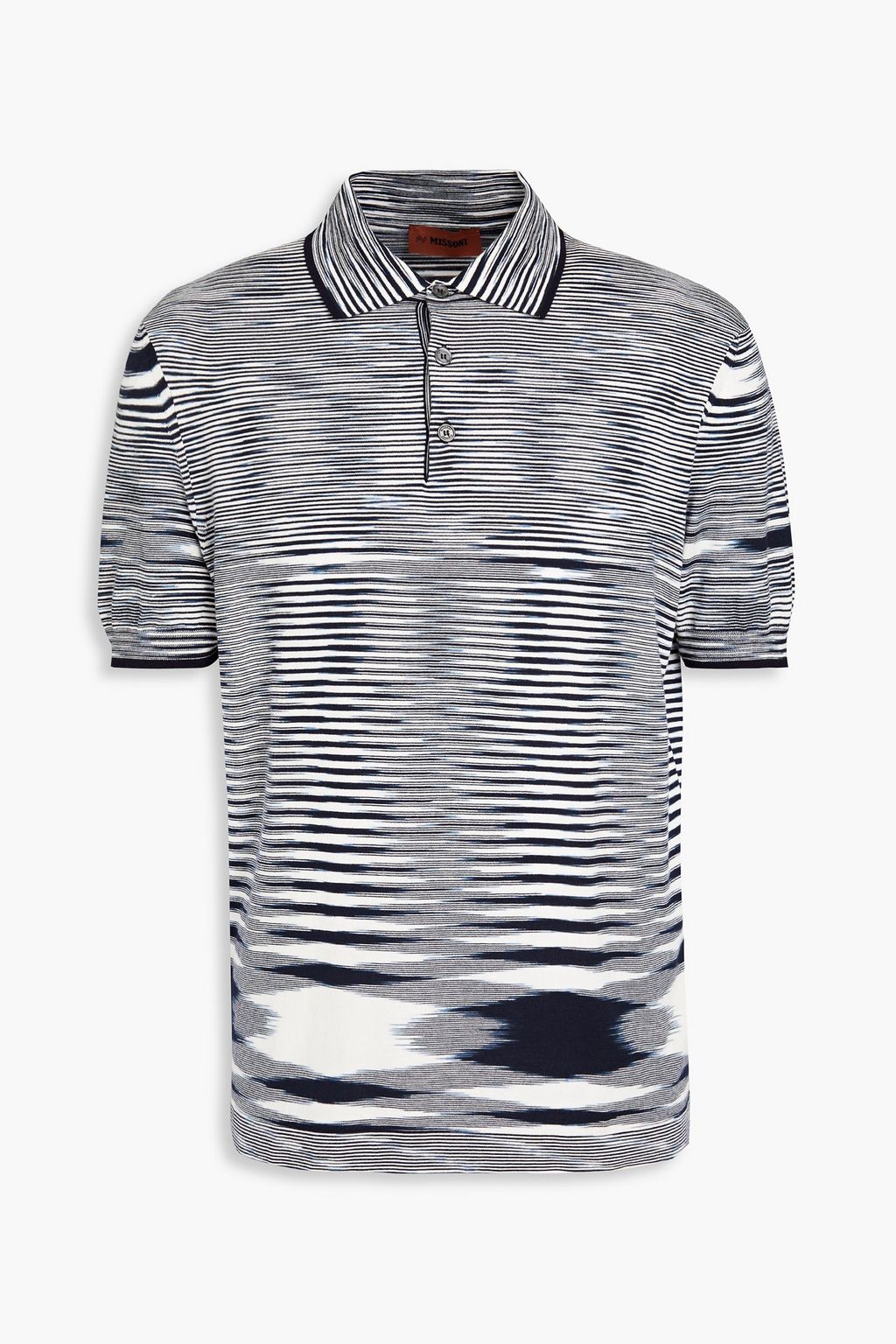 missoni striped polo shirt