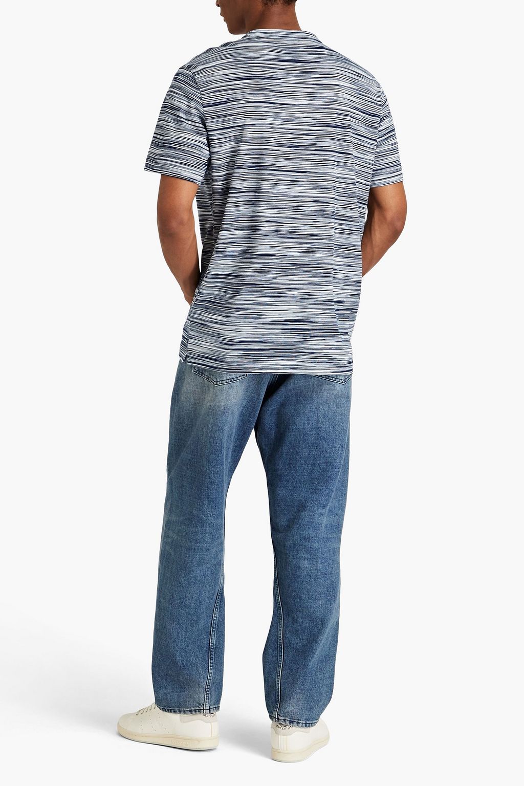 MISSONI Space-dyed cotton-jersey T-shirt