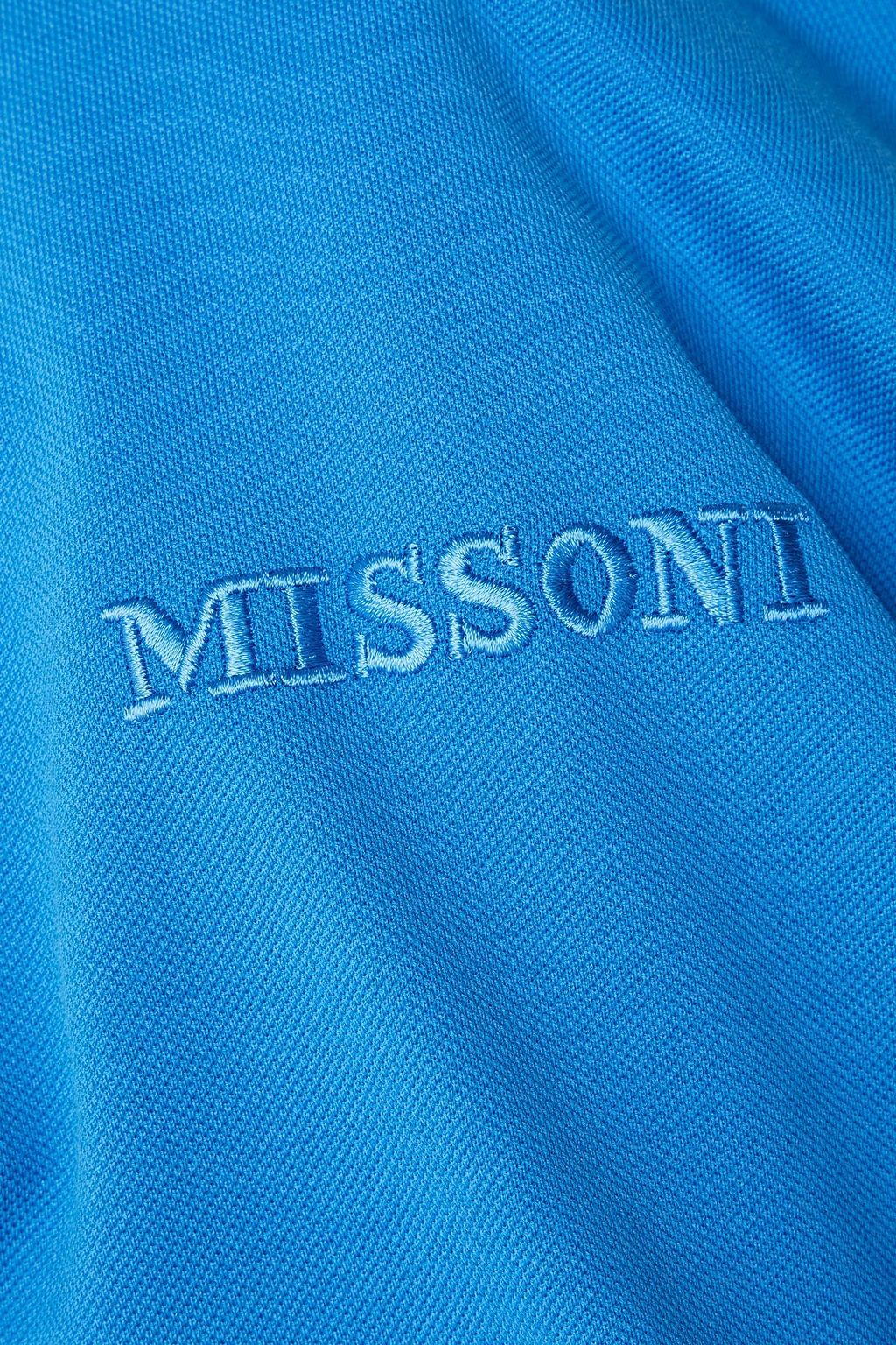 MISSONI Cotton-piqué polo shirt