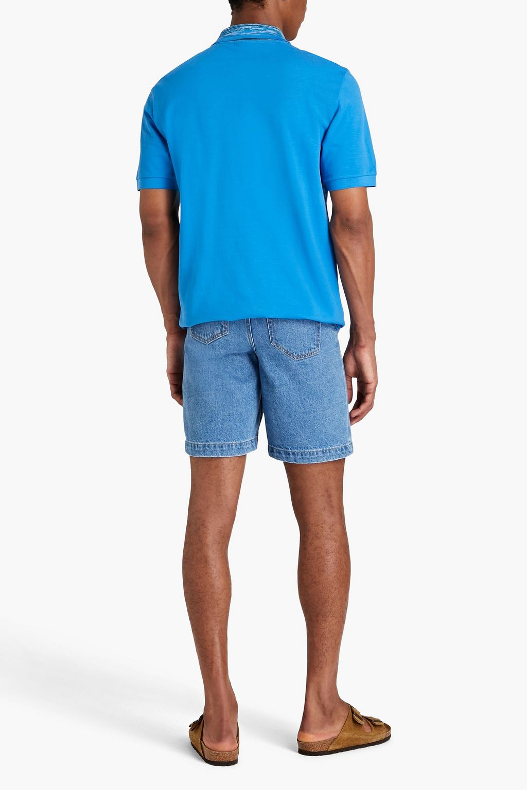 MISSONI Cotton-piqué polo shirt