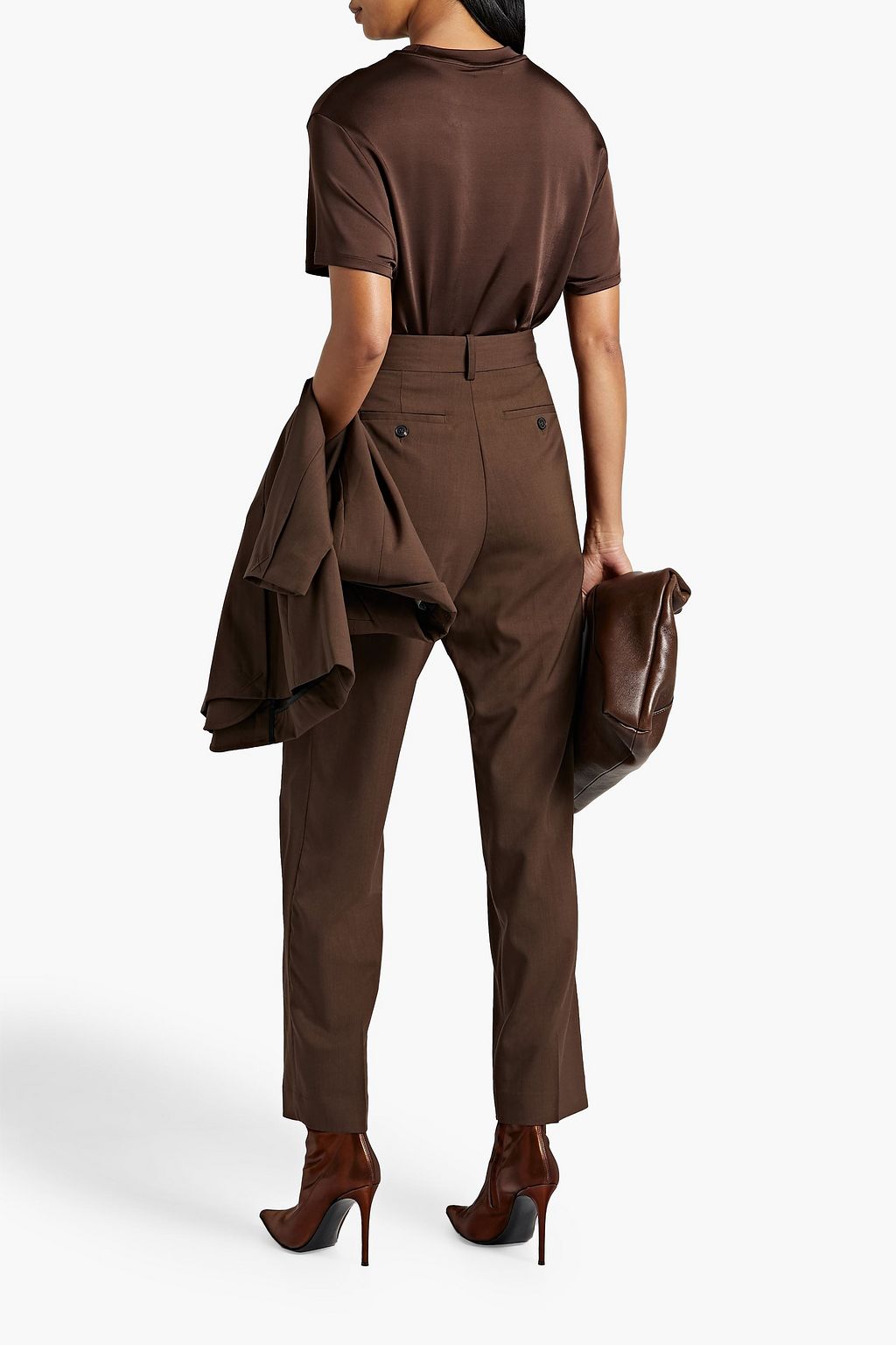 CO Grain de poudre wool tapered pants