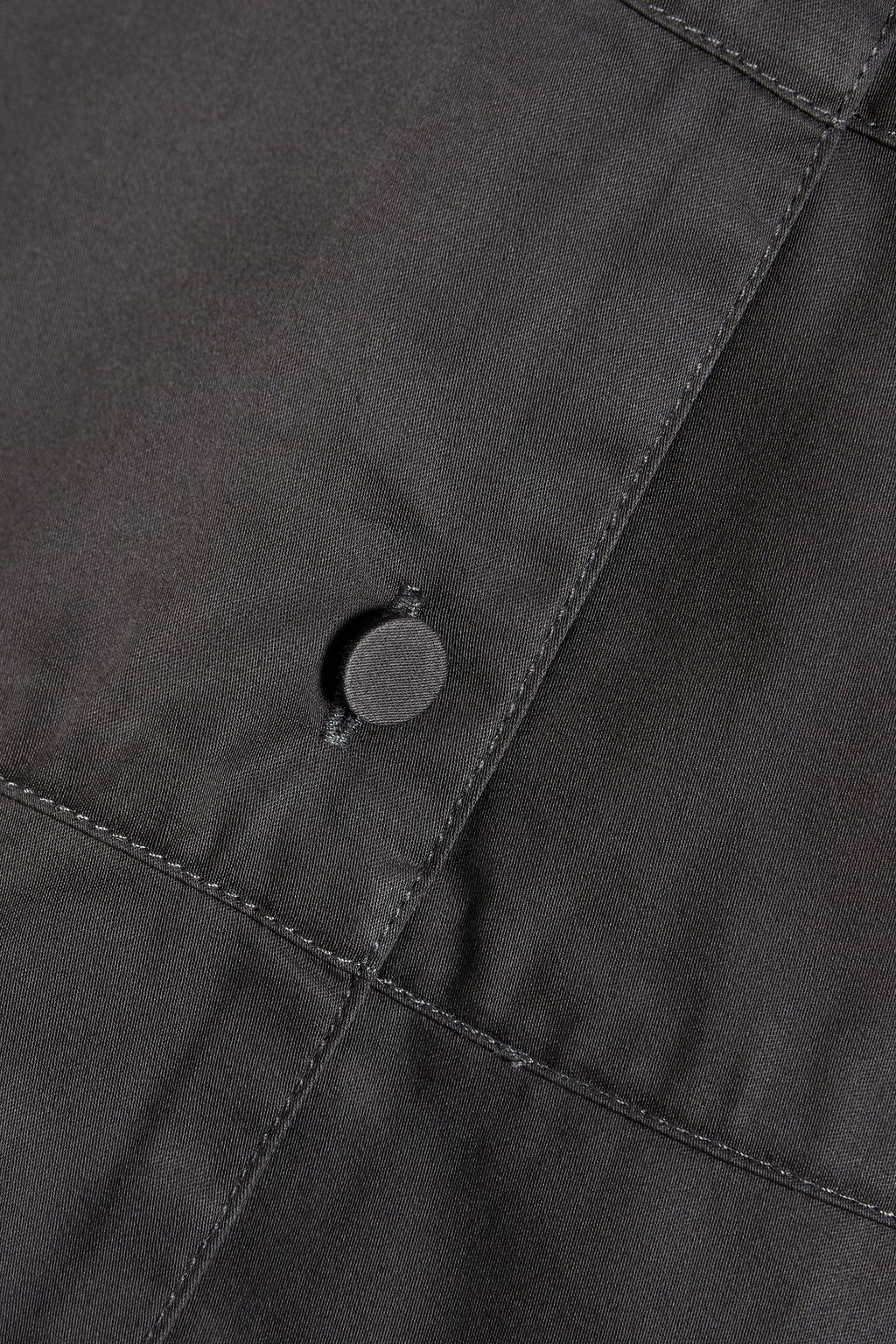 CO Fluted cotton-poplin shirt