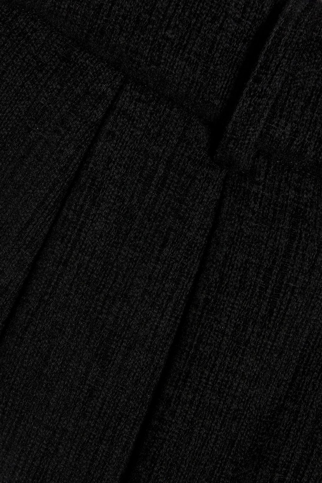 CO Pleated cotton-blend wide-leg pants