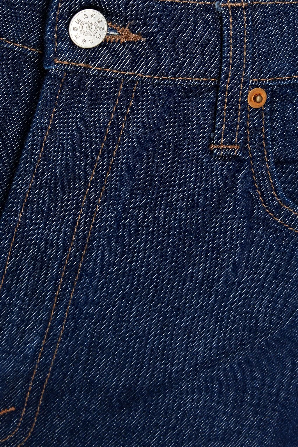 MOTHER Fun Dip high-rise wide-leg jeans