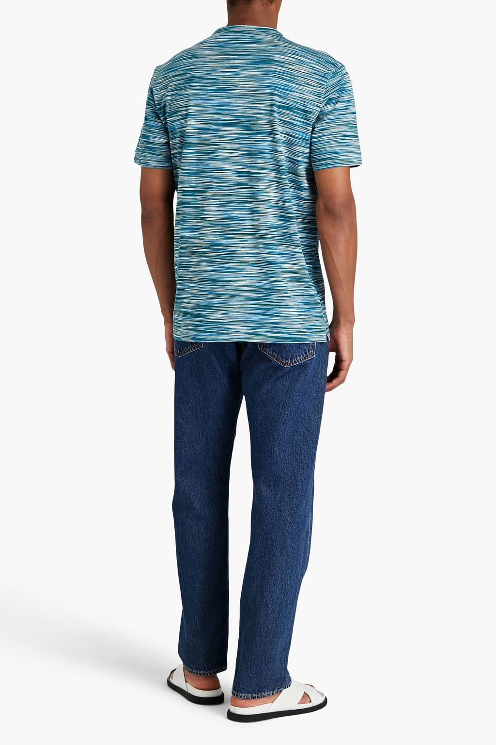 MISSONI Space-dyed cotton-jersey T-shirt