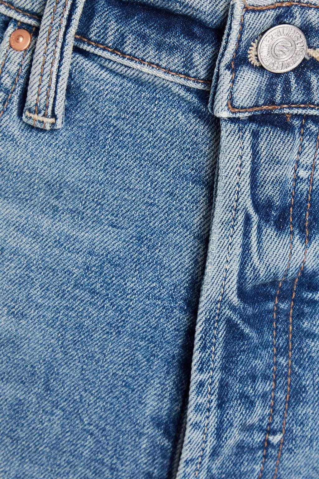 MOTHER Enchanter Heel high-rise wide-leg jeans