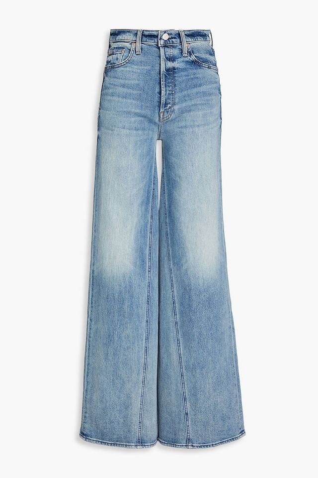 Enchanter Heel high-rise wide-leg jeans