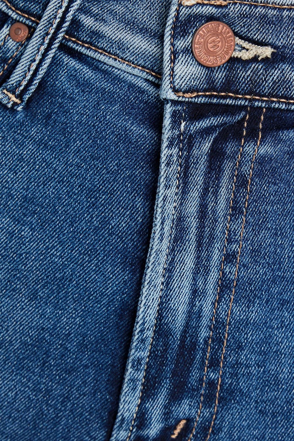 MOTHER Insider Flood high-rise bootcut jeans