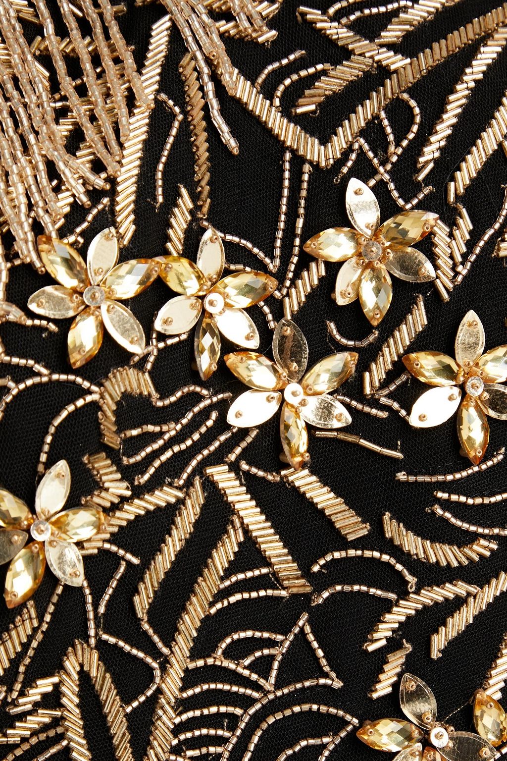 ZUHAIR MURAD One-shoulder embellished crepe midi dress