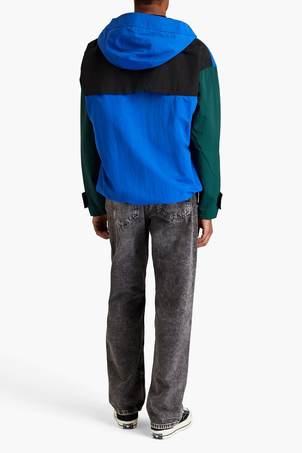 JW ANDERSON Printed shell hooded jacket