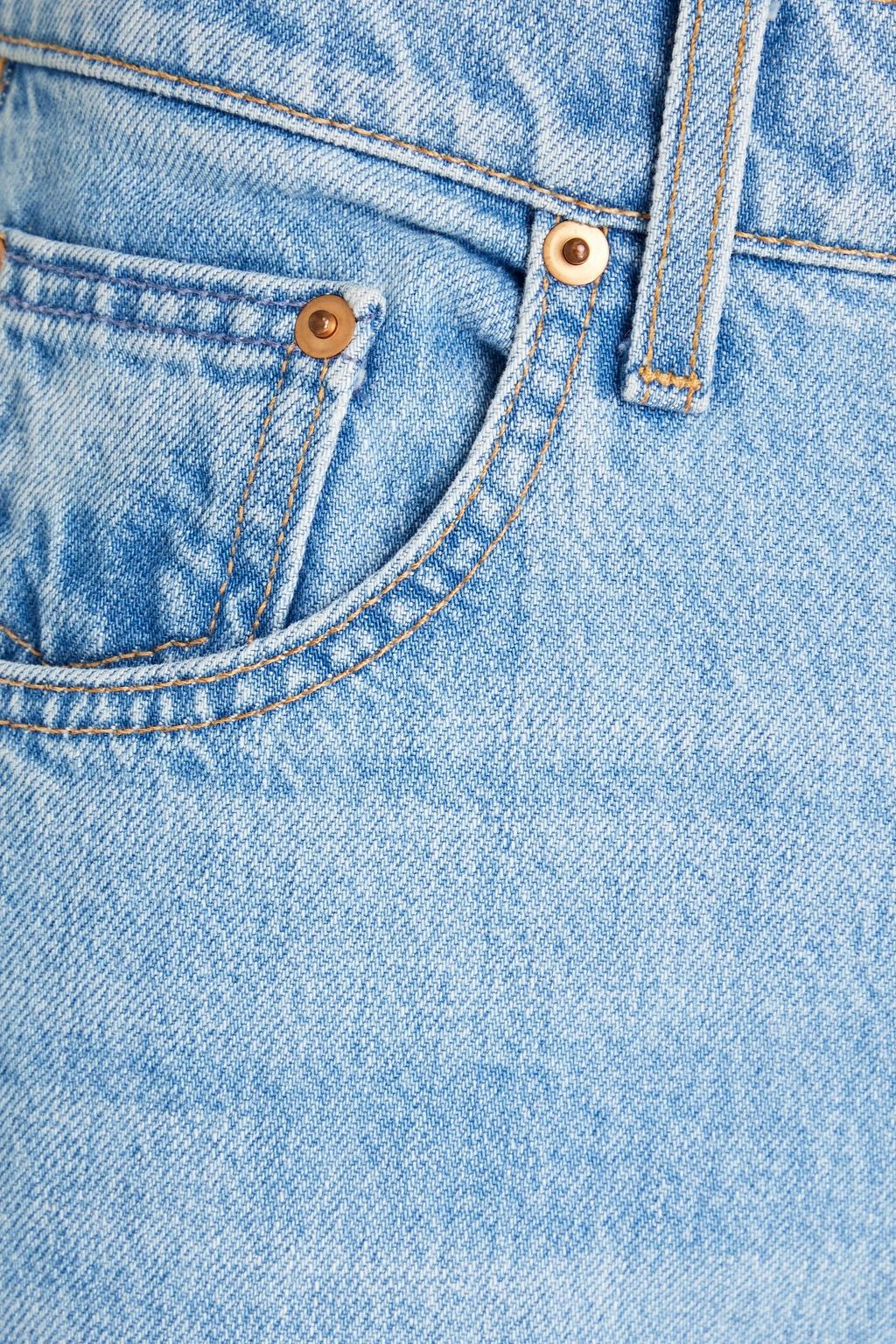 MOTHER High-rise wide-leg jeans