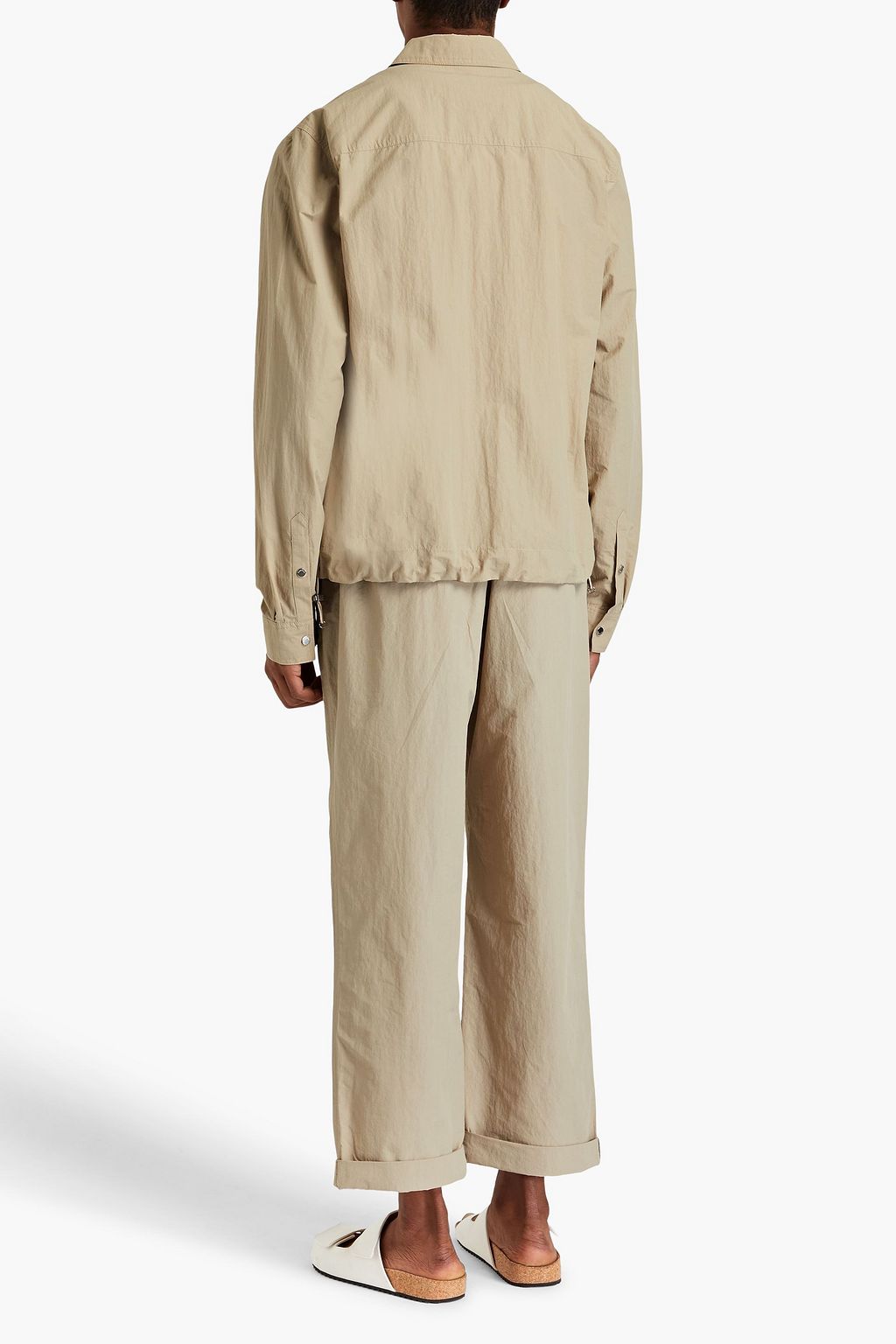 NANUSHKA Poplin drawstring pants