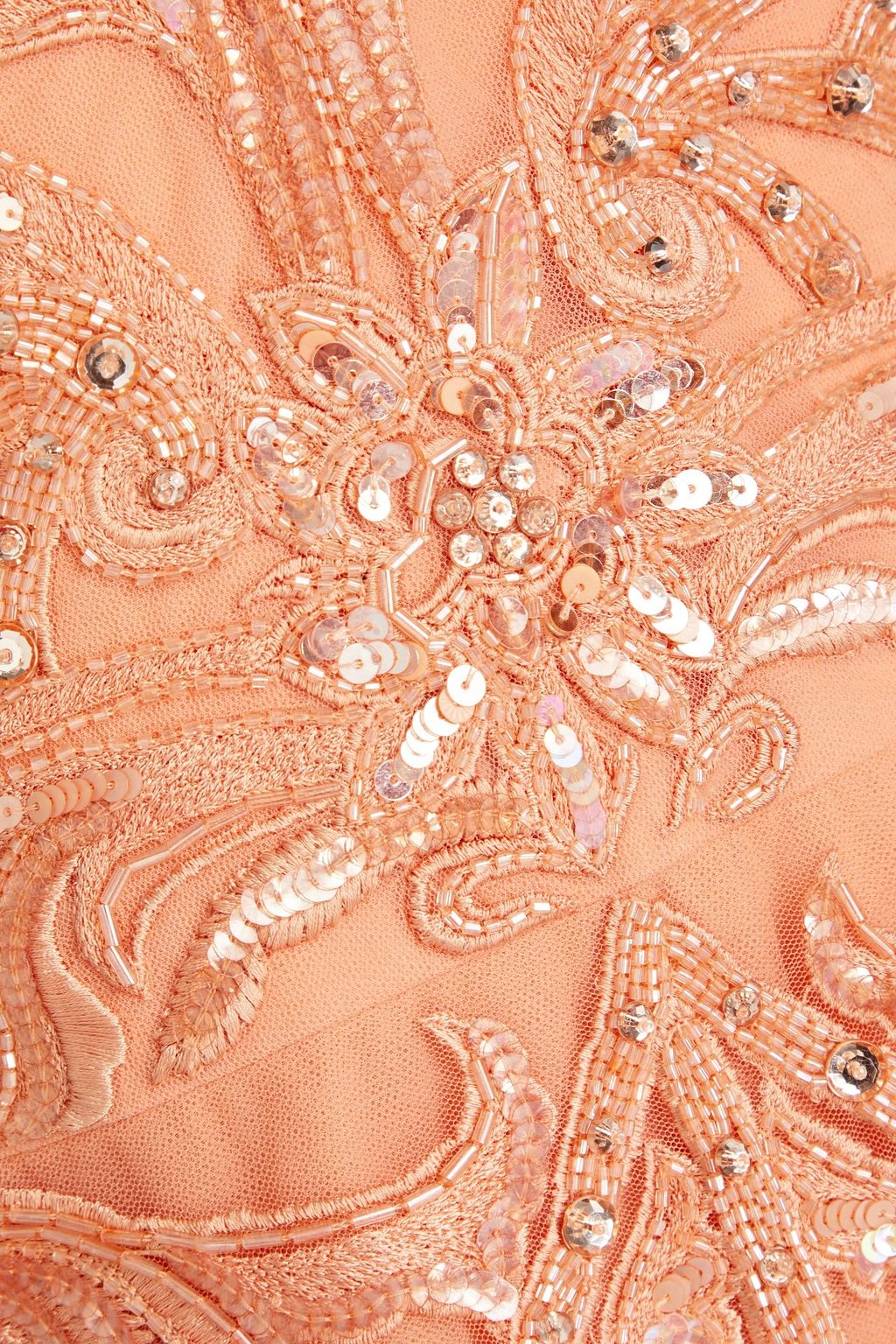 ZUHAIR MURAD Embellished embroidered tulle gown