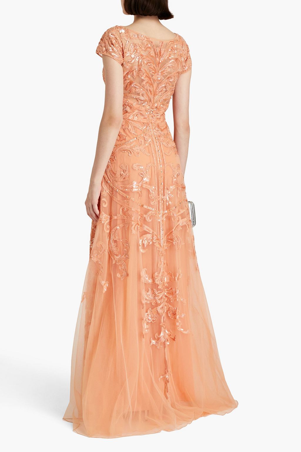 ZUHAIR MURAD Embellished embroidered tulle gown