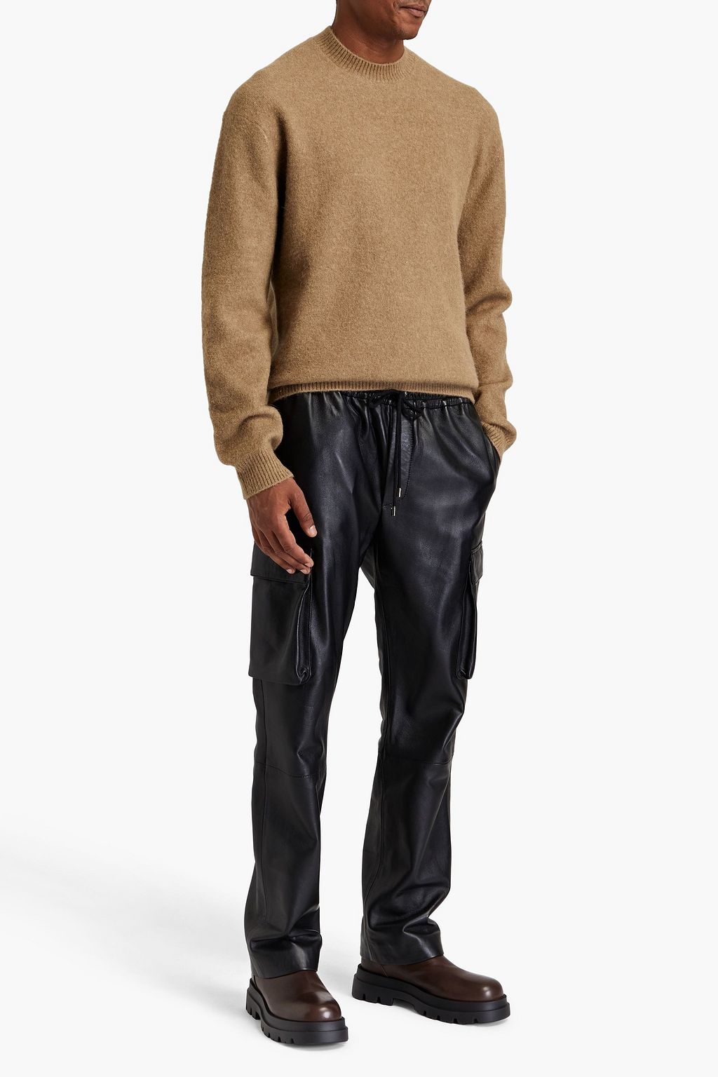 NANUSHKA Brushed knitted sweater