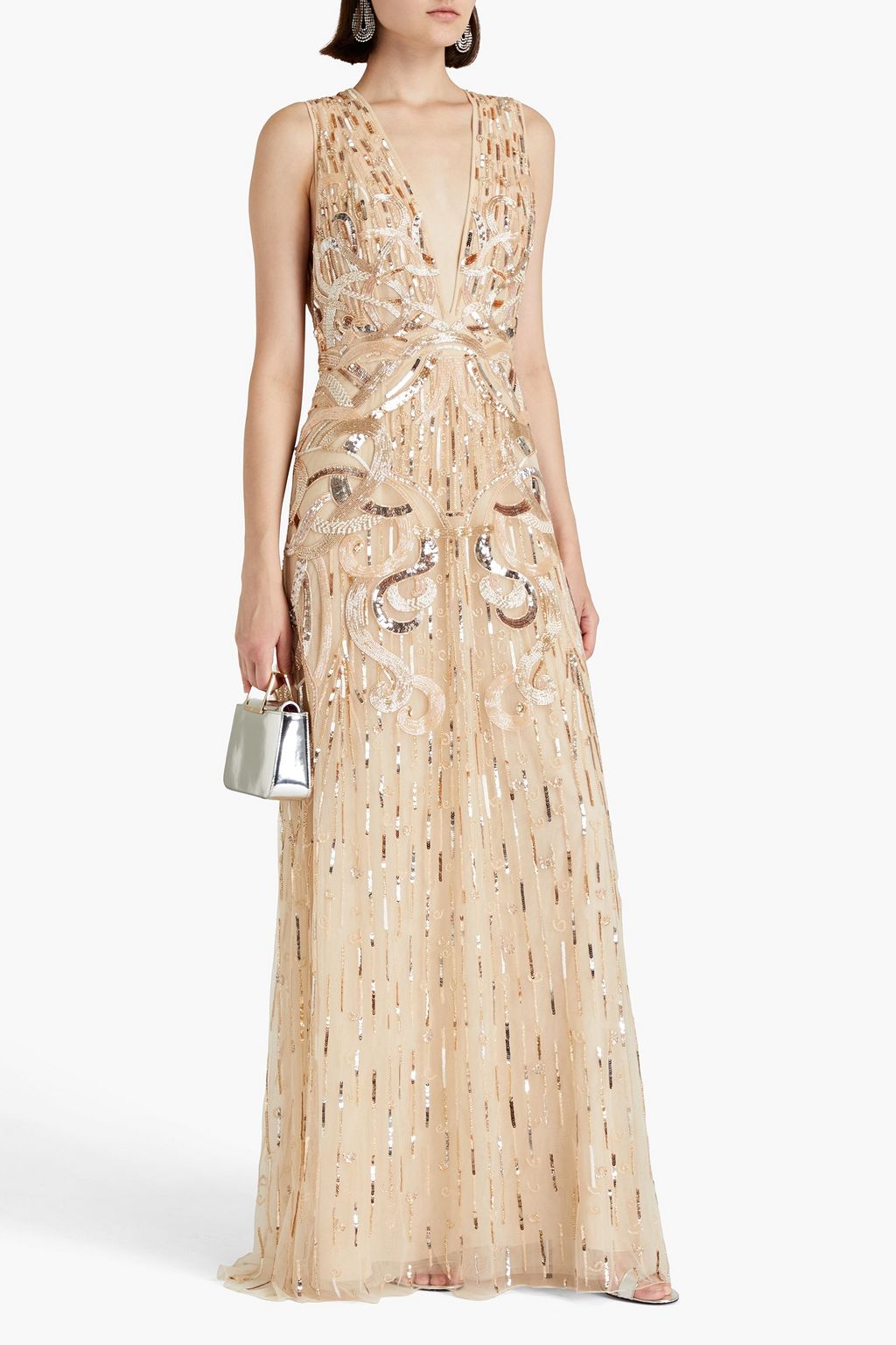 ZUHAIR MURAD Embellished tulle gown