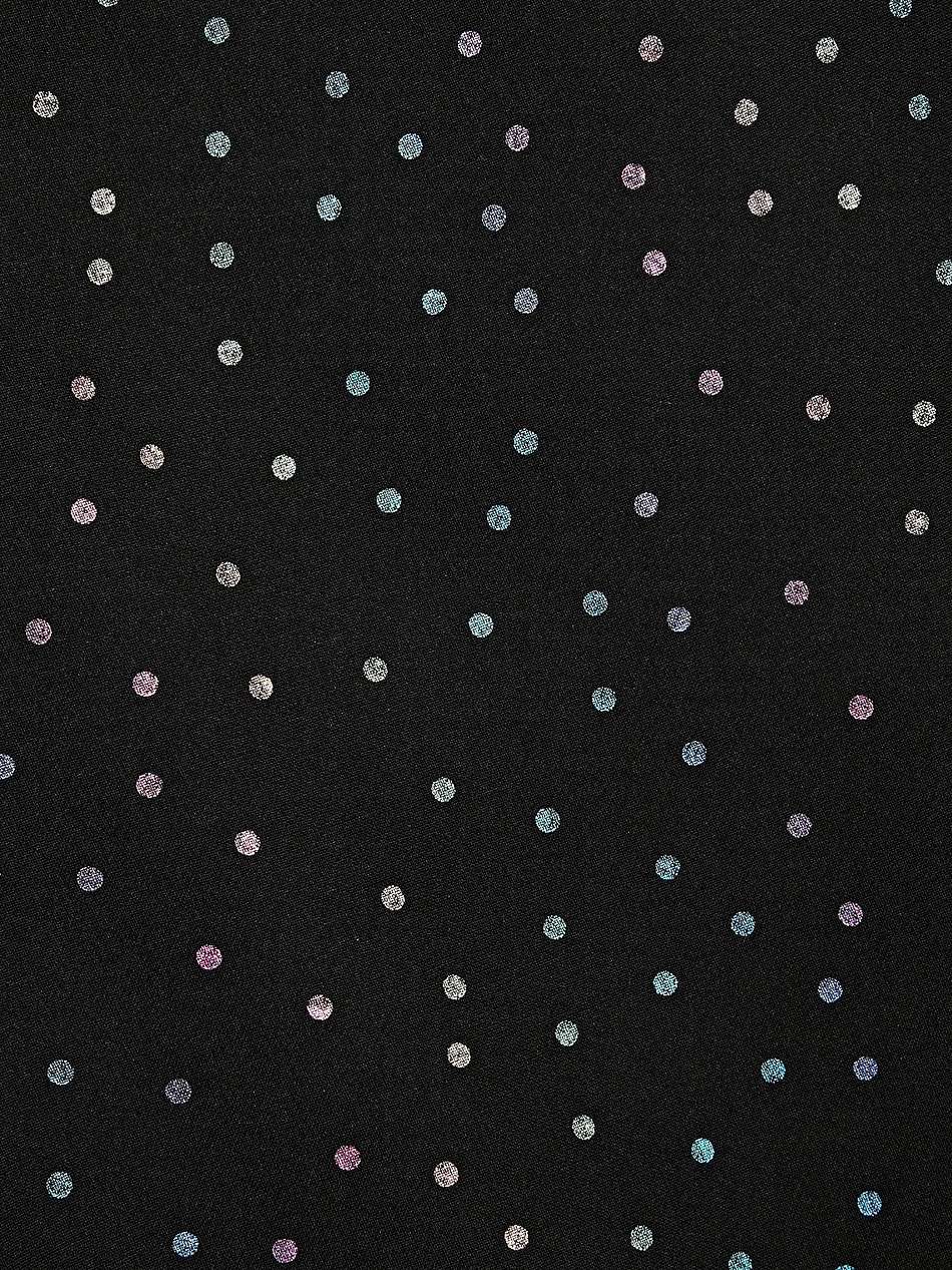 emily velvet-trimmed polka-dot chiffon mini dress