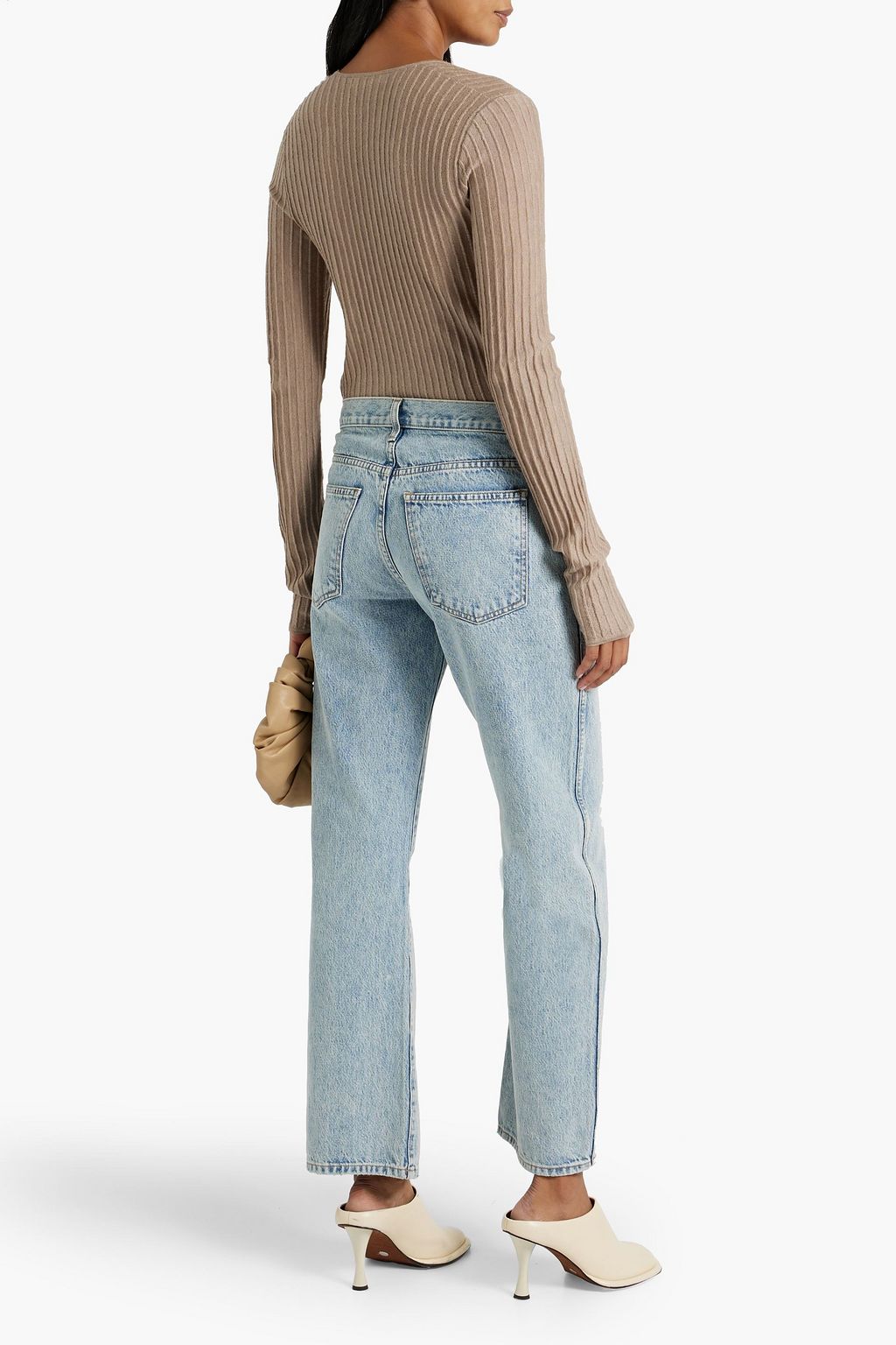 CO Ribbed cashmere sweater
