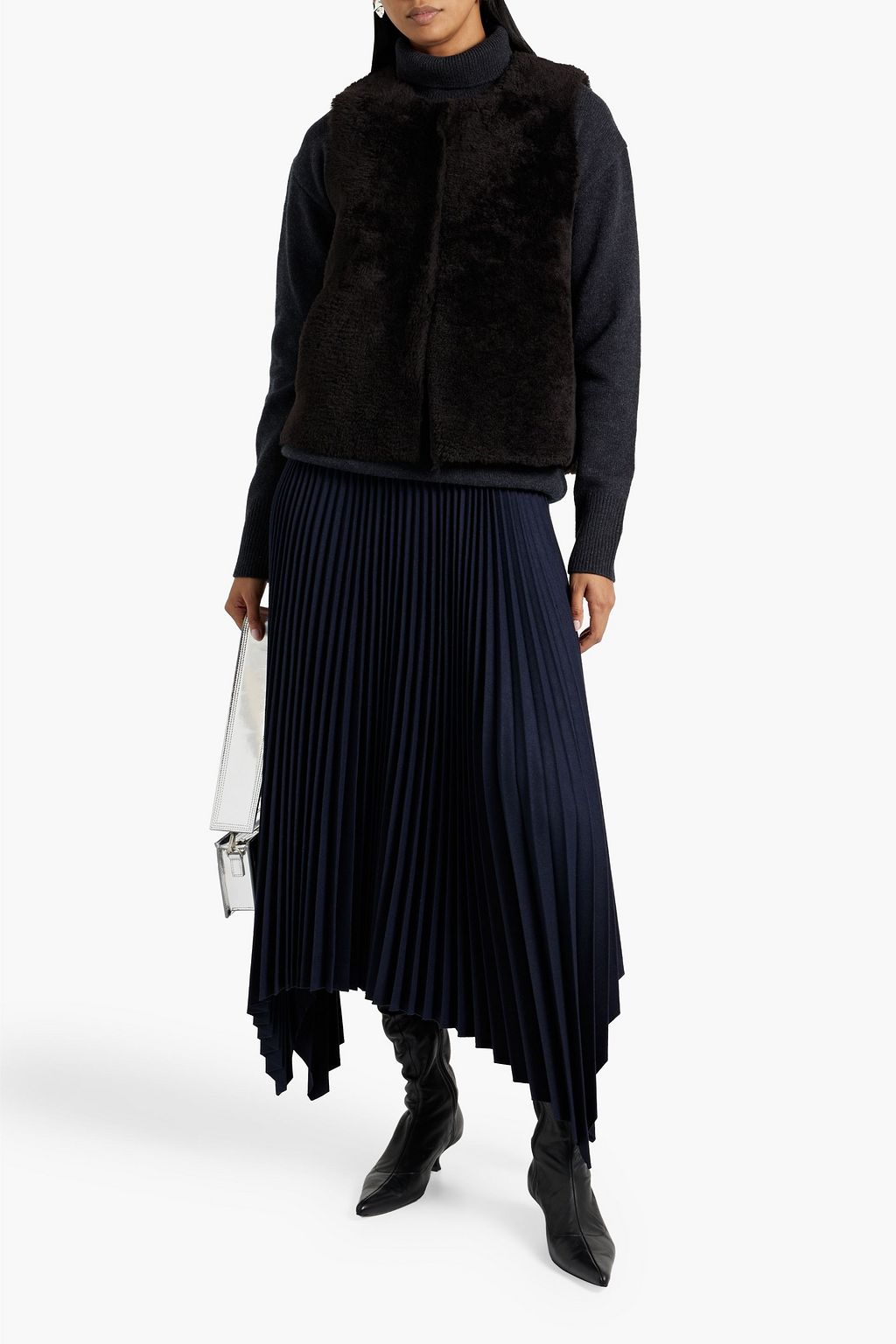 KARL DONOGHUE Shearling vest