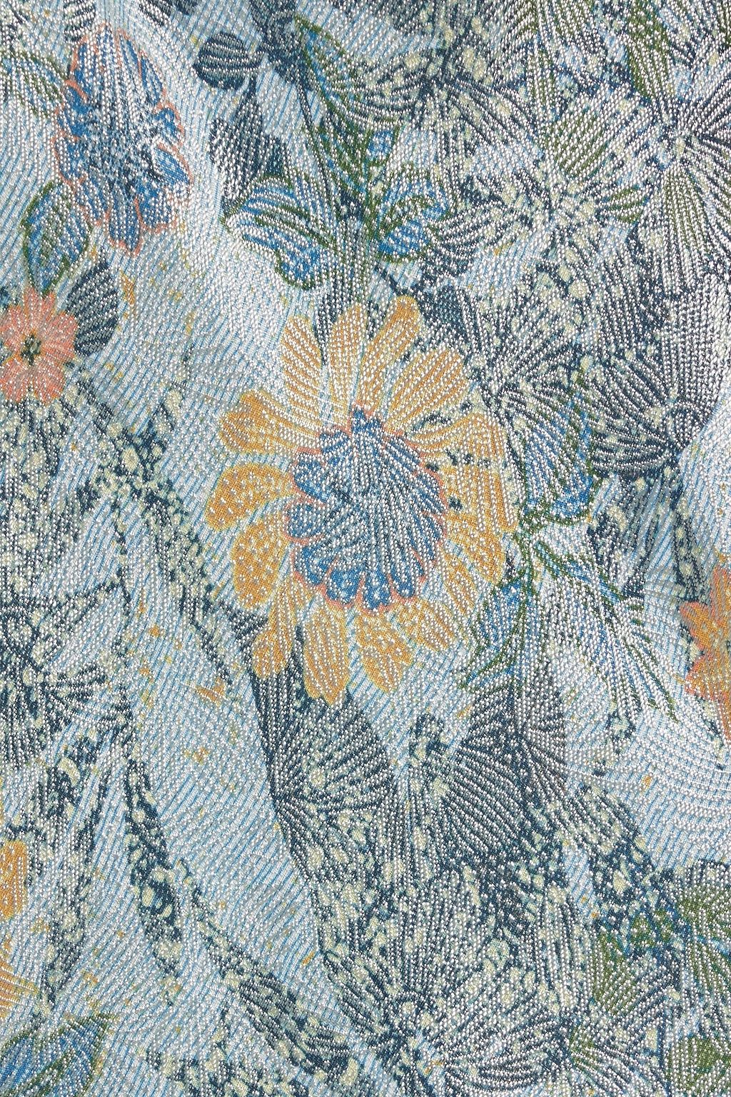BEC & BRIDGE Floral-jacquard maxi dress