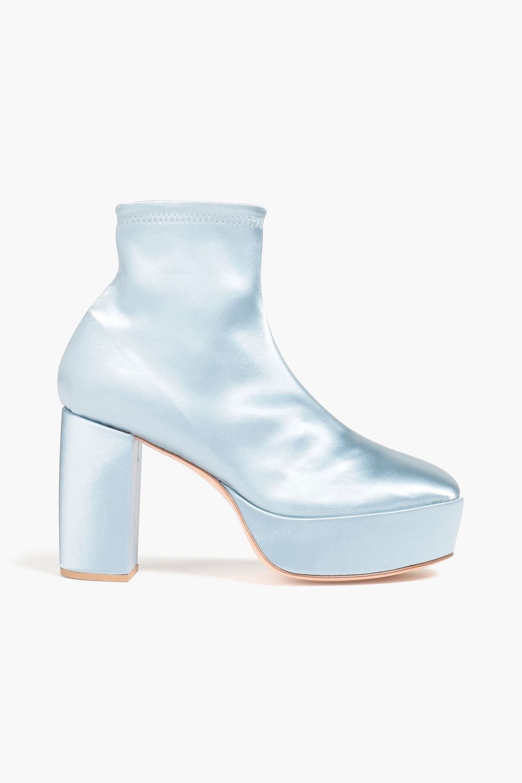 Red stretch ankle sales boots