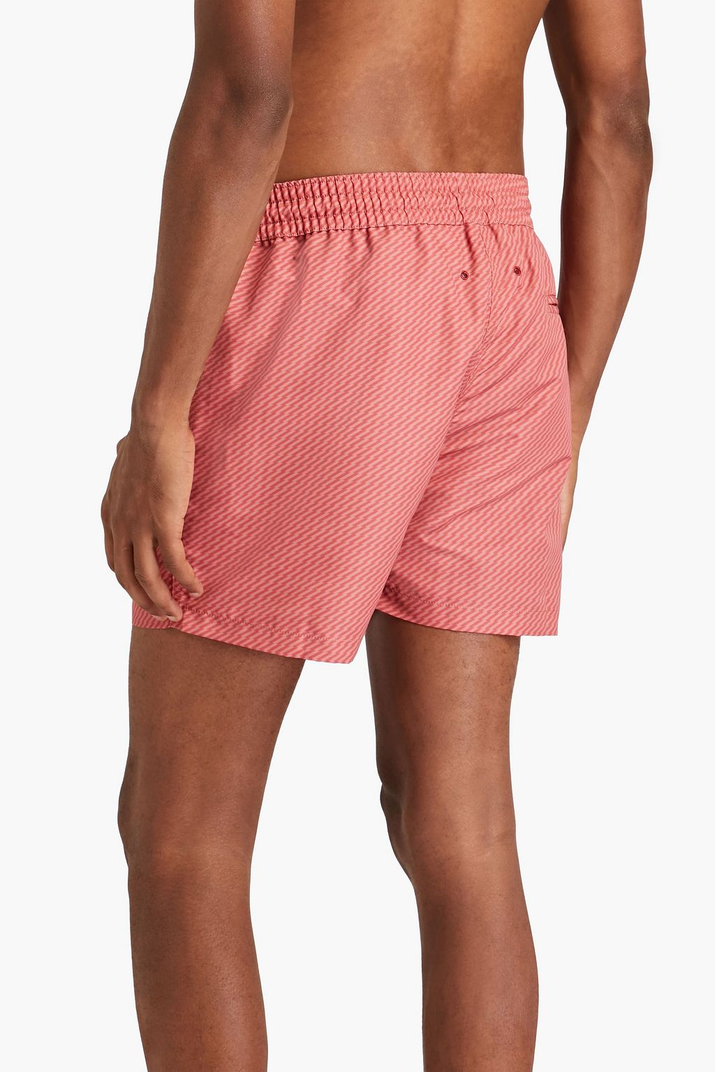 FRESCOBOL CARIOCA Short-length printed swim shorts
