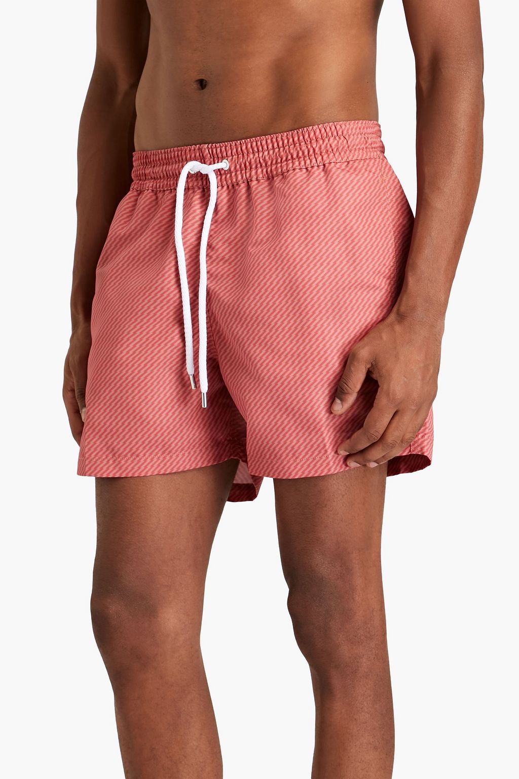 FRESCOBOL CARIOCA Short-length printed swim shorts