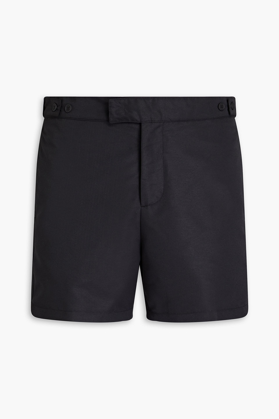 Frescobol Carioca Mid-length Swim Shorts In Black