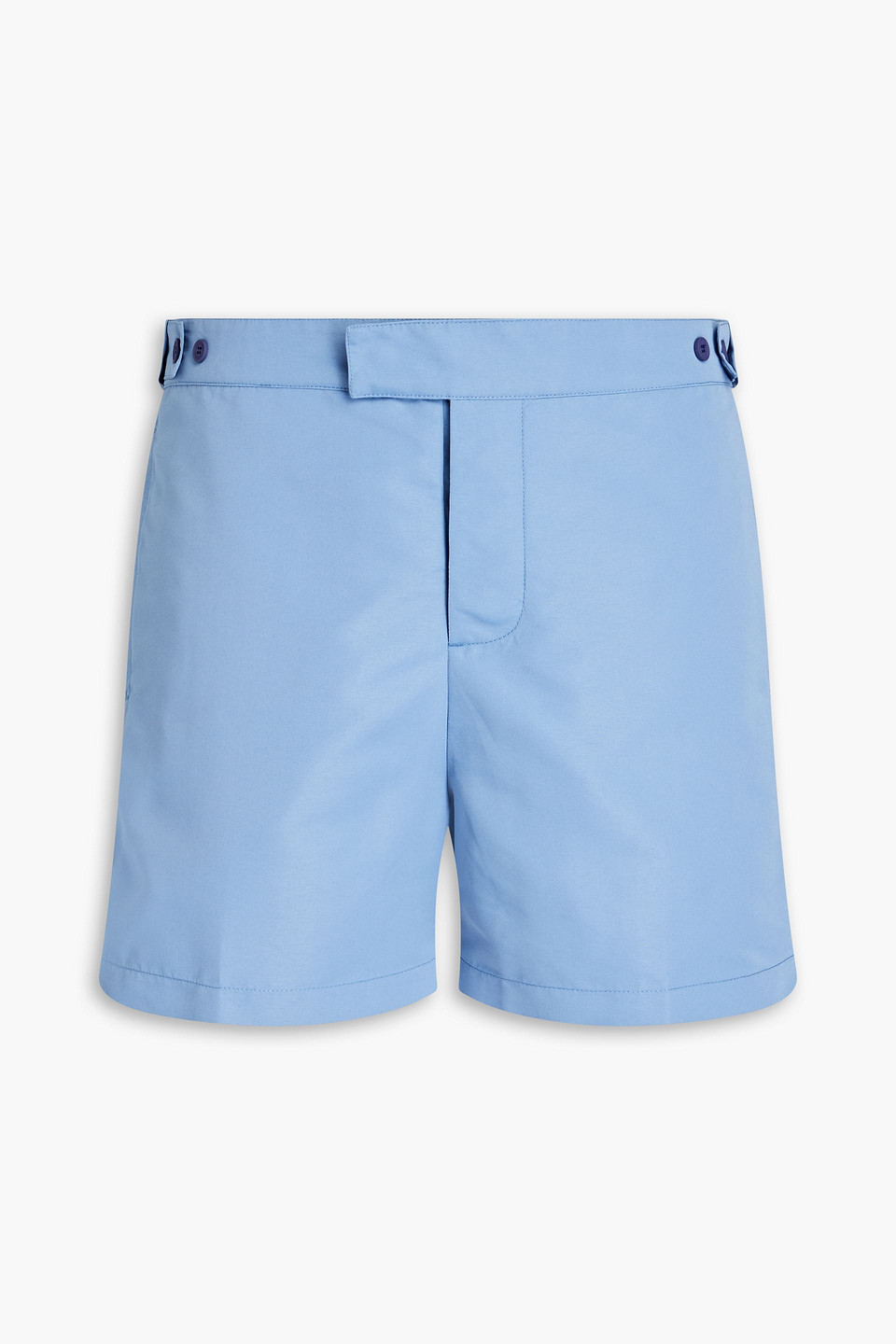 Frescobol Carioca Mid-length Swim Shorts In Light Blue