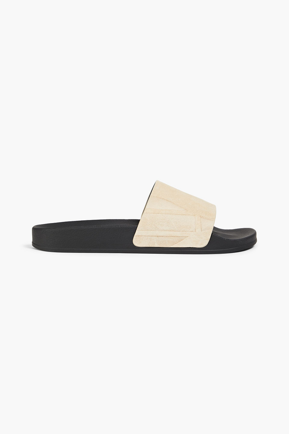 Frescobol Carioca Suede Slides In Sand