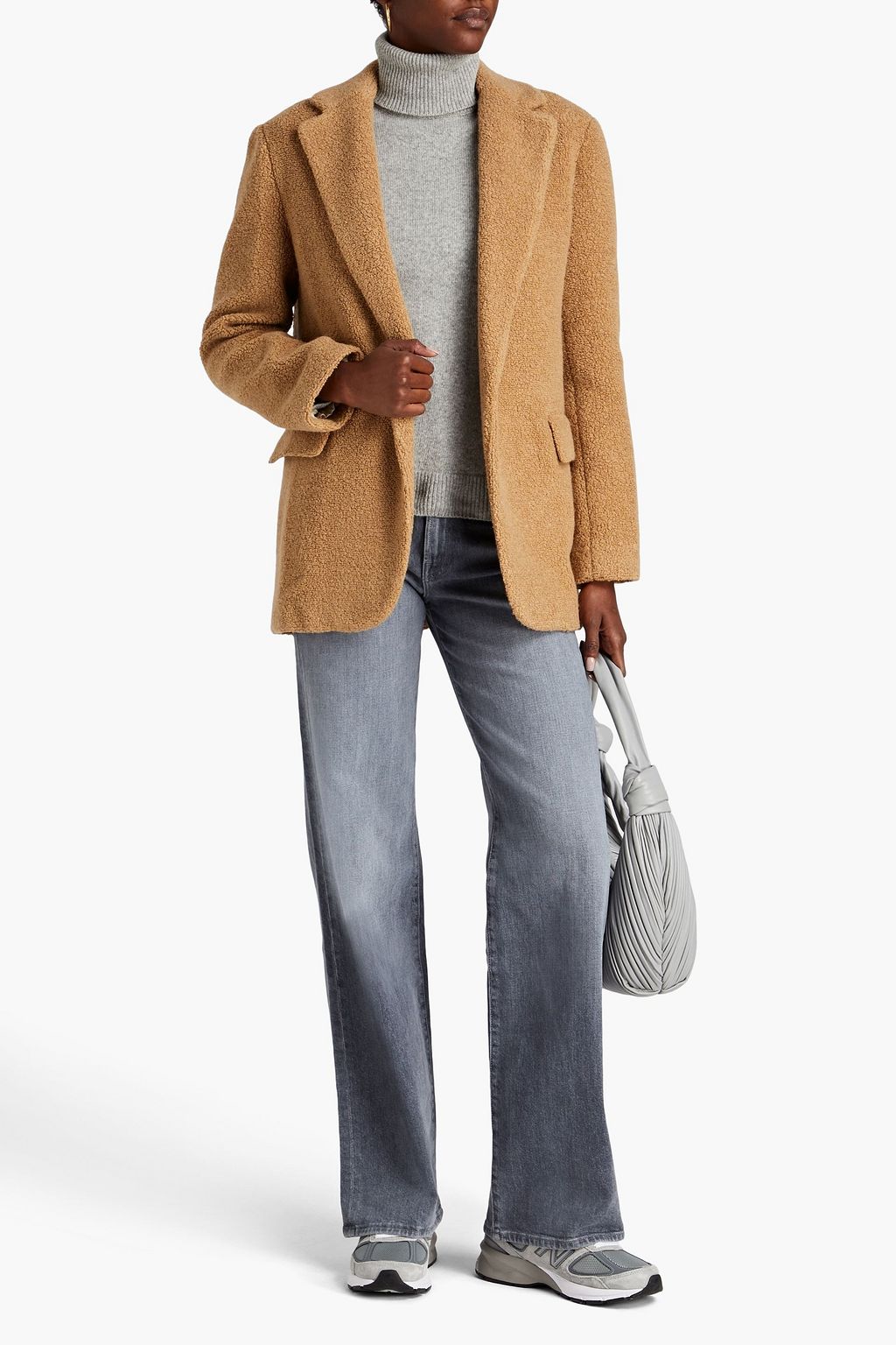 THEORY Wool-blend bouclé blazer