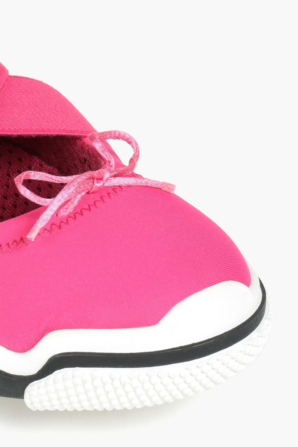 RED(V) Ballet bow-embellished neoprene sneakers
